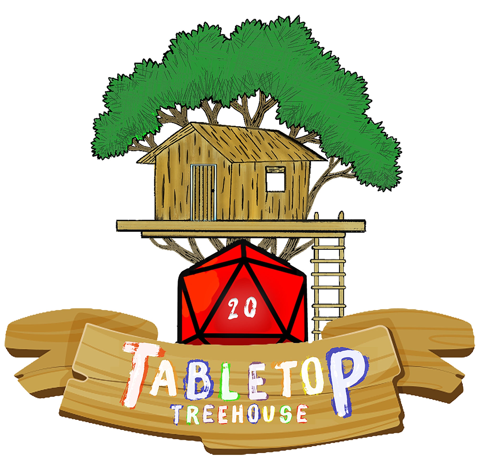 Tabletop Treehouse